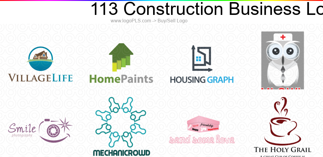 Construction Business logo design & Construction Business Logo Images image 1