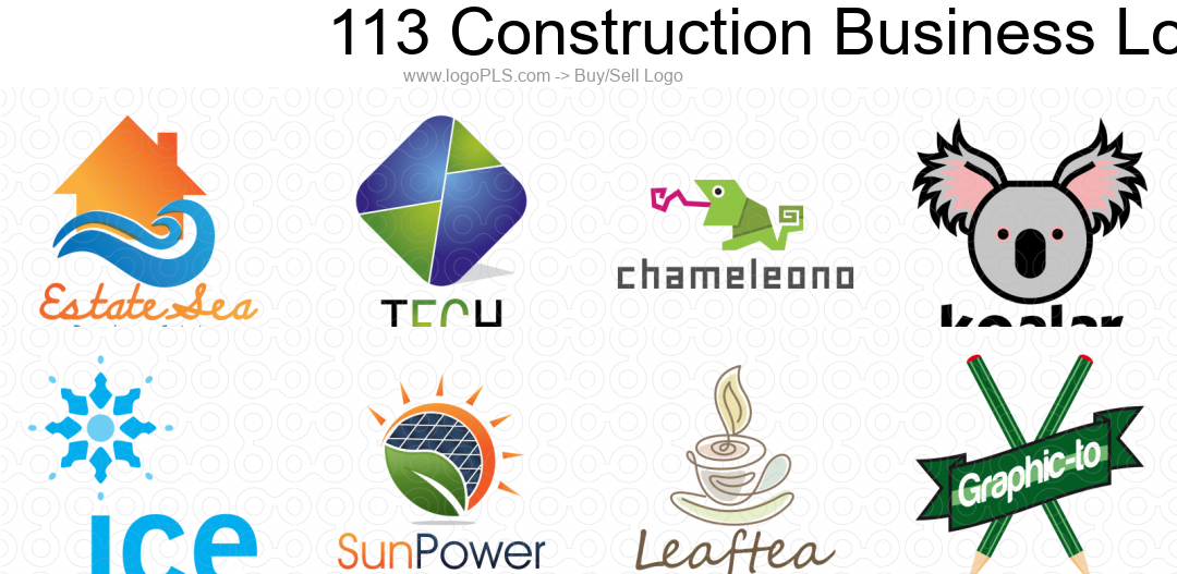 Construction Business logo design & Construction Business Logo Images image 3