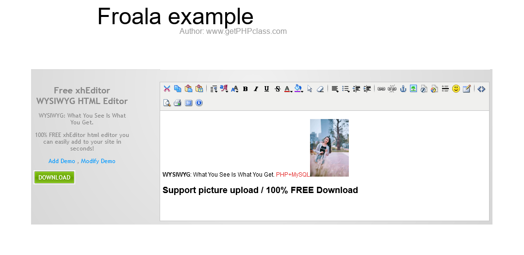 Froala example image 2