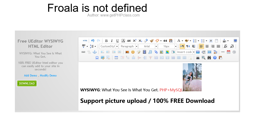 Froala is not defined image 2