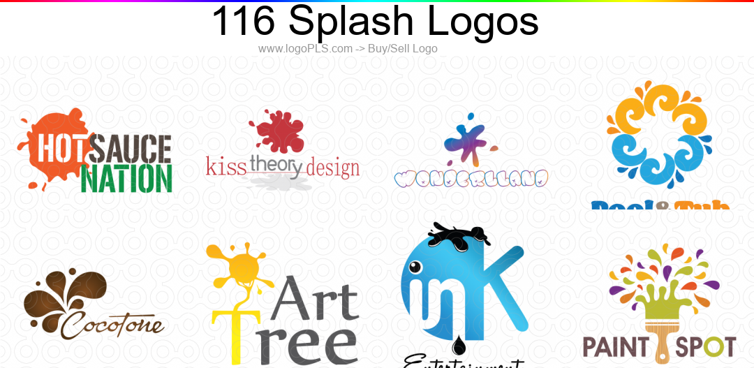 Splash logo design & Splash Logo Ideas image 1