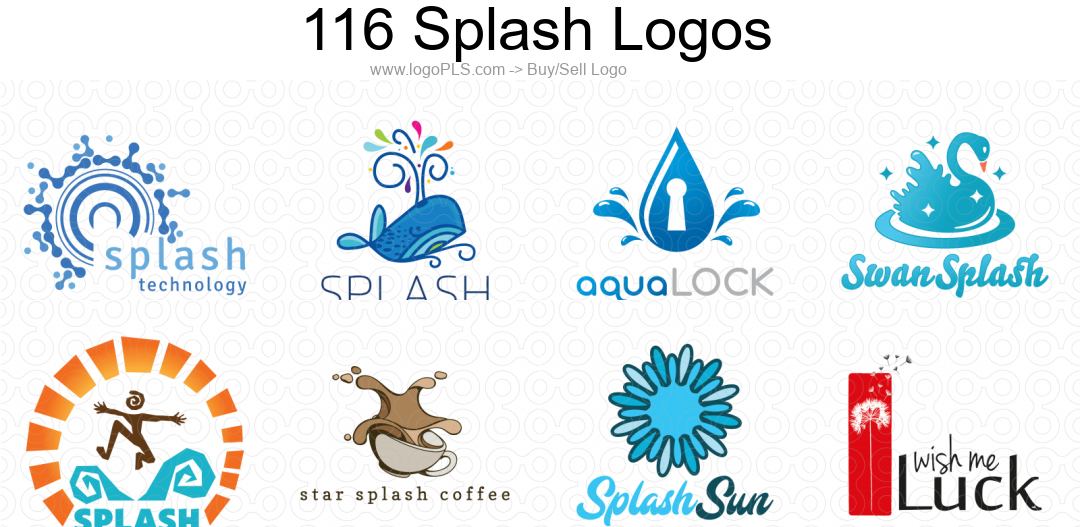 Splash logo design & Splash Logo Ideas image 2