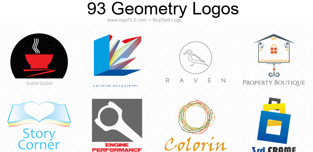 best Geometry website logo creator & Geometry Logo Ideas image 3