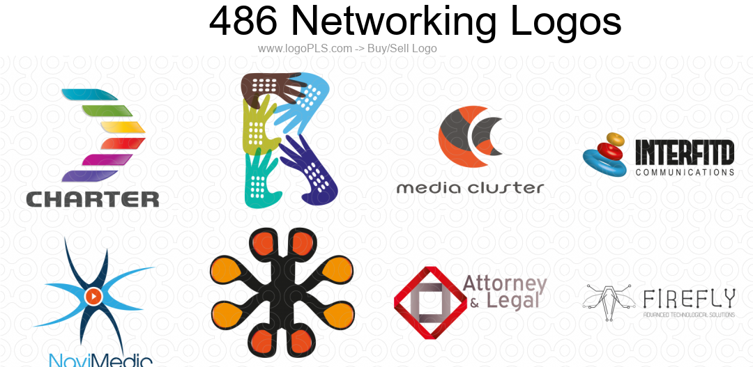 best Networking company logo maker & Networking Logo Ideas image 2