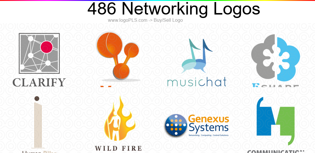 best Networking company logo maker & Networking Logo Ideas image 1