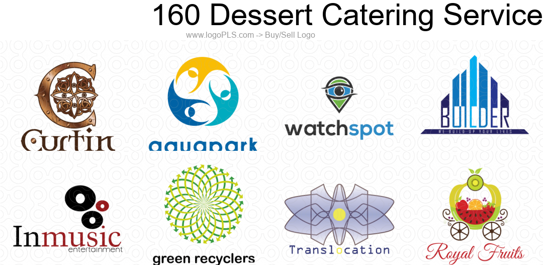 creative Dessert Catering Service APP logo maker & Dessert Catering Service Logo Images image 2