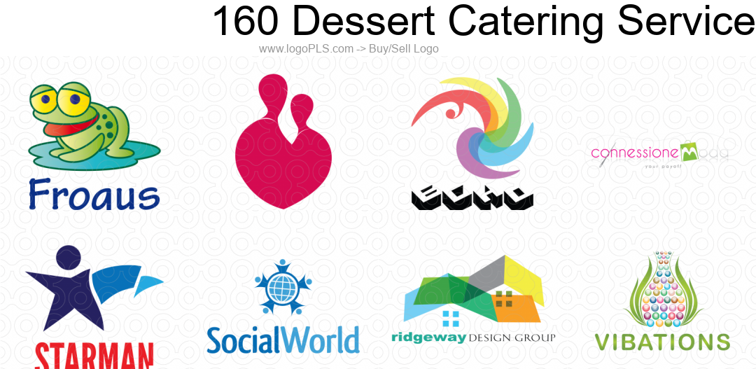 creative Dessert Catering Service APP logo maker & Dessert Catering Service Logo Images image 3