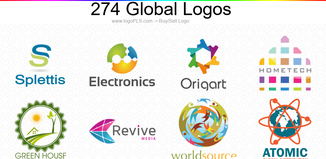 famous Global store logo design & Global Logo Ideas image 1