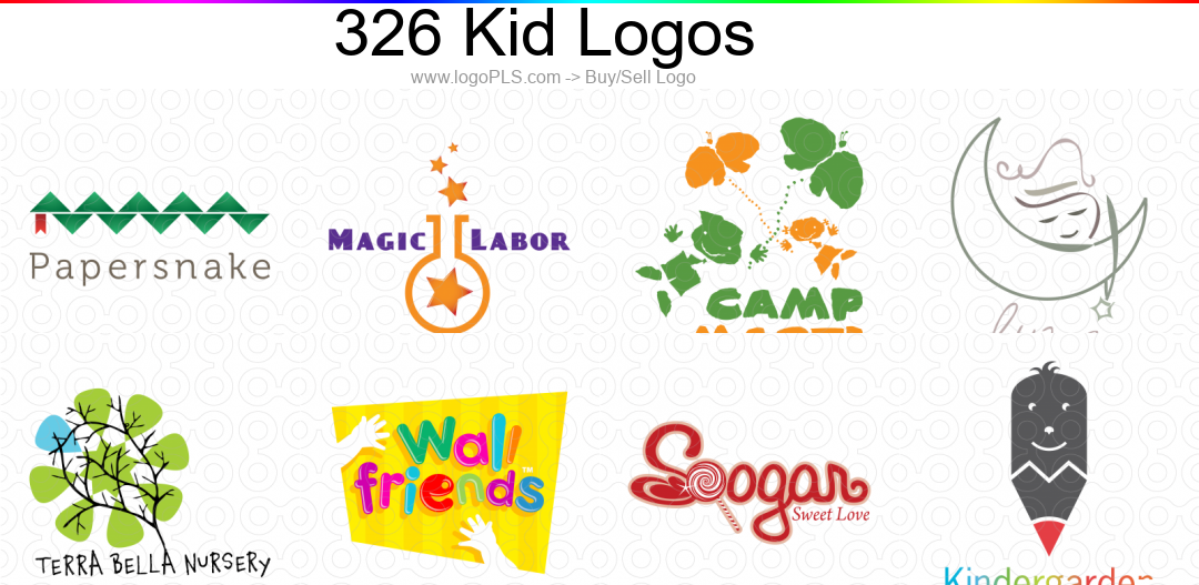 famous Kid site logo creator & Kid Logo Images image 1