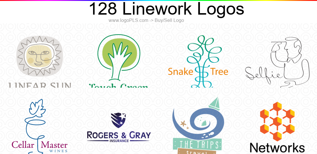 famous Linework logo maker & Linework Logo Ideas image 1