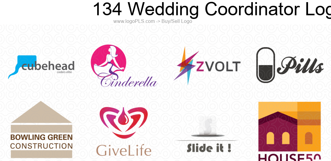 famous Wedding Coordinator business logo maker & Wedding Coordinator Logo Ideas image 3